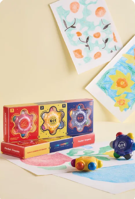 POCKET CRAYONS — catalogue item PRD-06