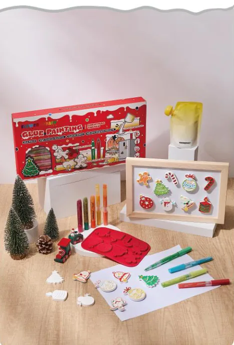 GLUE PAINTING CHRISTMAS THREAD — catalogue item PRD-20