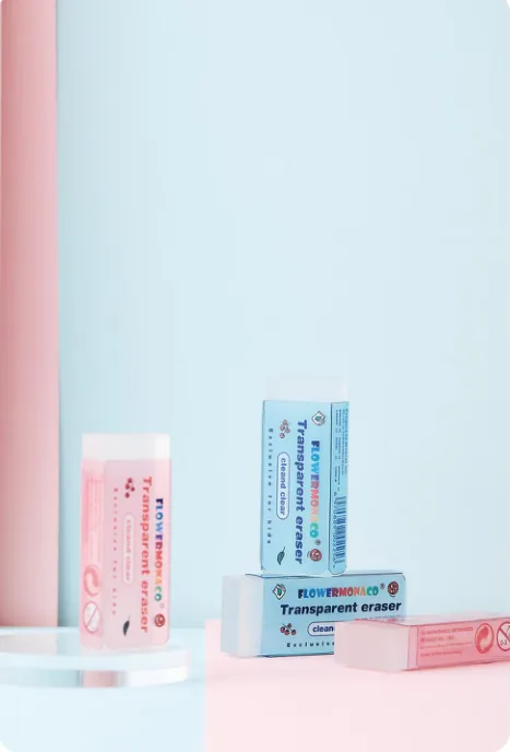 Transparent eraser — catalogue item PRD-48